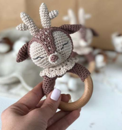 4 Premium Crochet Rattle Pattern Set - stitchvaultdesigns