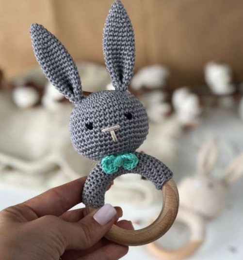 4 Premium Crochet Rattle Pattern Set - stitchvaultdesigns
